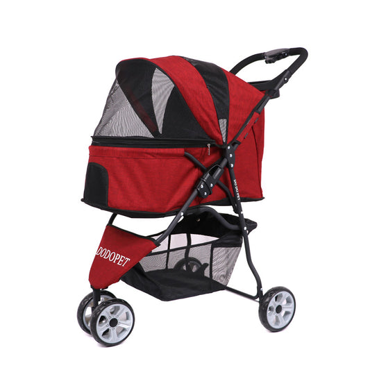 Pet Travel Stroller 3 Wheels Stroller